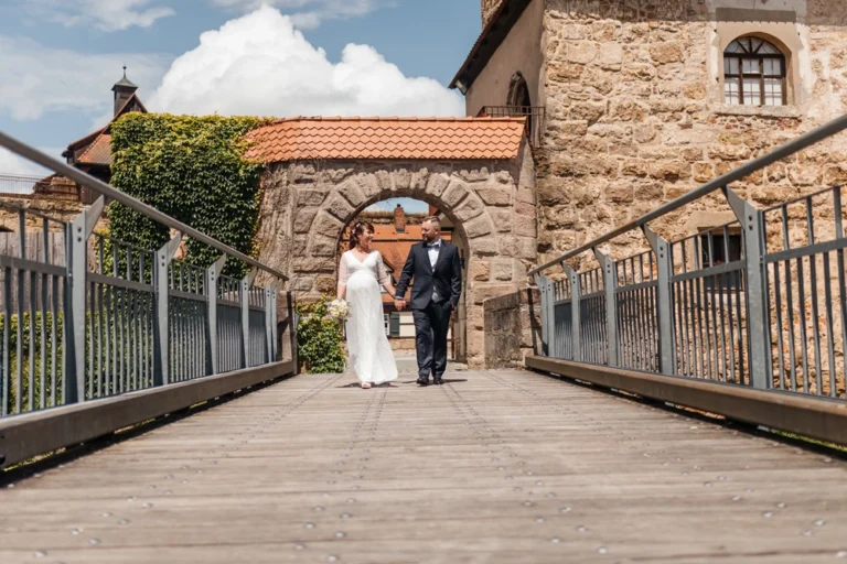 Hochzeit auf Burg in Burgthann