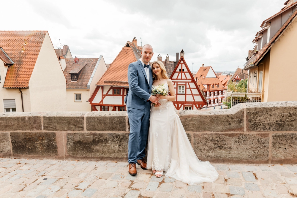 Standesamtliche Hochzeit im Nürnberger Rathaus
